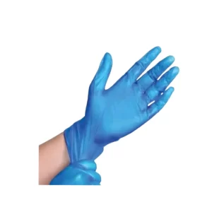 Disposable Vinyl Gloves - Blue P/Free