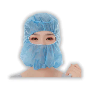 Hood Cap Non-woven - Blue 0009-1064