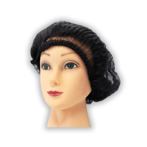 Mob Cap Non-woven - Black 0009-1060