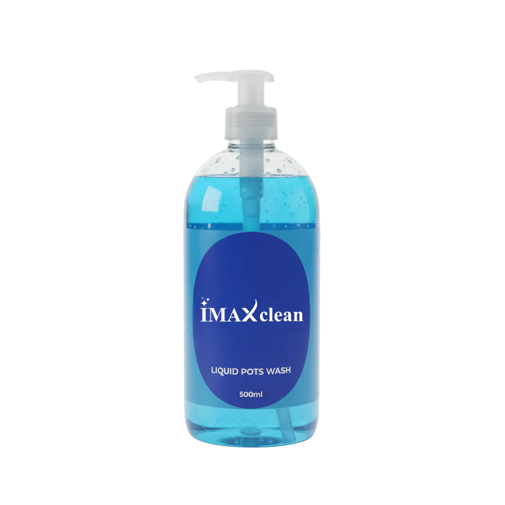 Liquid Pots Wash 500ml - Premium Dishwashing Soap Kuwait | Imaxclean