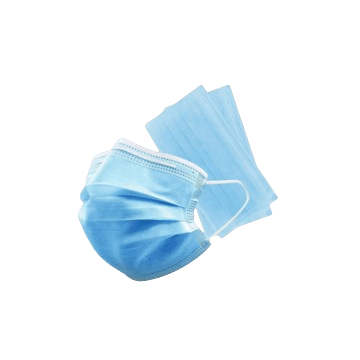 Disposable face mask Kuwait - 3-ply surgical face masks Imaxclean hygiene products