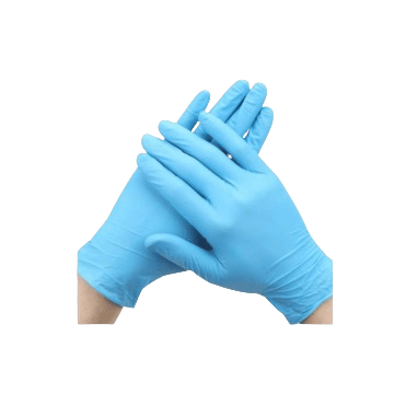 Disposable nitrile hand gloves Kuwait - Blue medical examination gloves Imaxclean