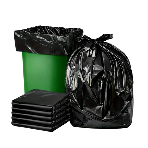 Trash Bag Medium Duty Black